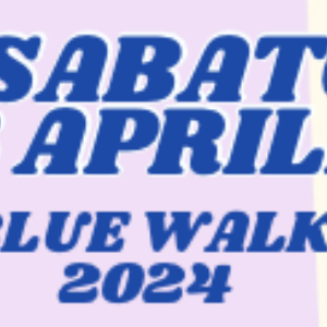 Blue walk 2024 camminata di sensibilizzazione rispetto al funzionamento autistico
